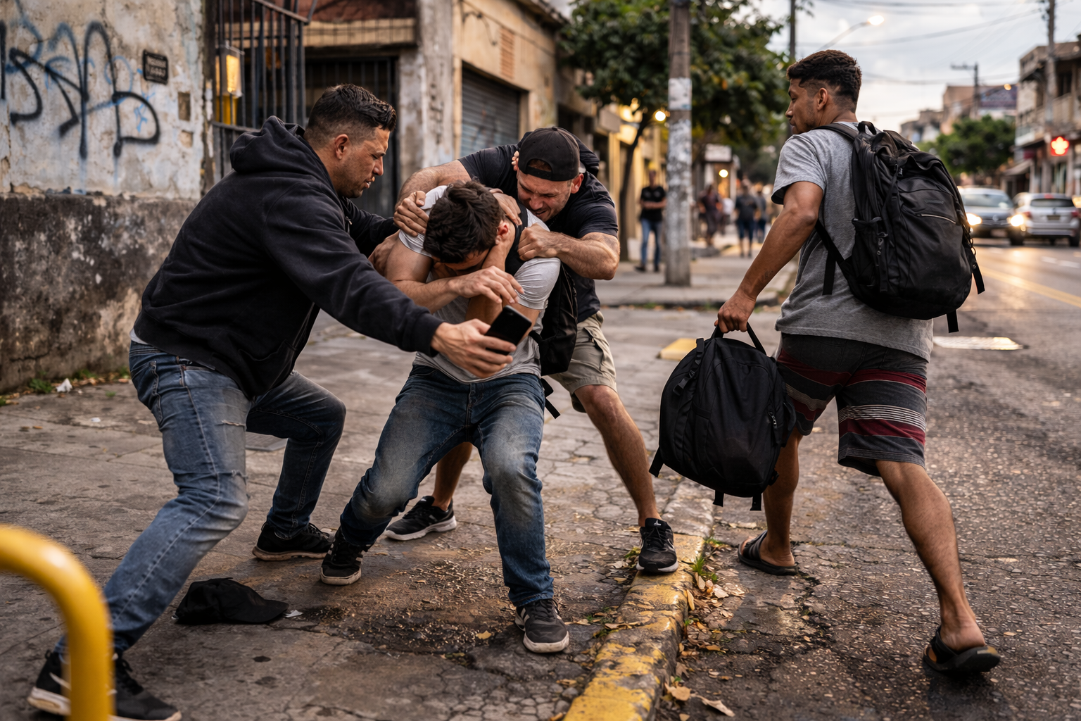 O Krav Maga resolve quando a situação é de um contra grupo?